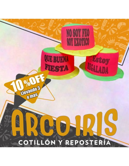 Gorro Galera Mediana Xu - Con Frases +3-10% Promo Por Cantidad