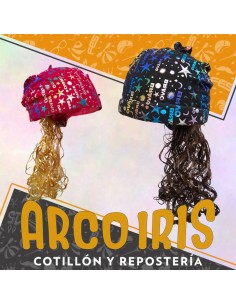 Vincha Panuelo Peluca Rulos Xu - Liquidacion