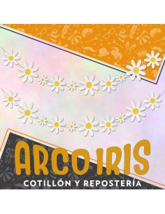 Banderin Margarita -gold Mundo