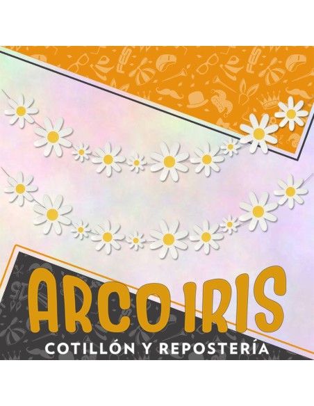 Banderin Margarita -gold Mundo