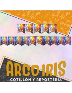 Banderin Feliz Cumpleanos Burbujas Stamping Party Gold Mundo