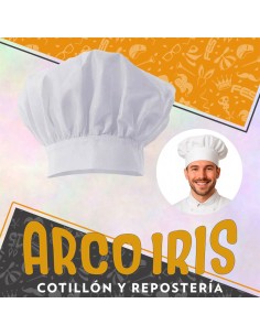 Gorro Cheff Tela - Cocinero Party Store