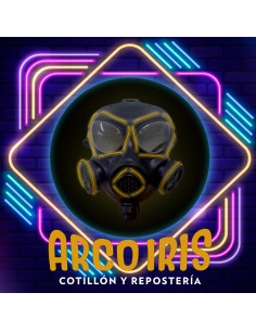 Luminoso Mascara Antigas Xu - Tira De Luz Y Control 3 Efectos Halloween