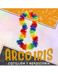 Collar Hawaiano Clasico Multicolor X 12 - Upd San Patricio Primavera Oferta Cat2