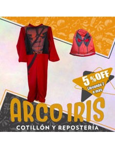 Disfraz Enterito Deadpool +2-5% Talle 6 - Promo Por Cantidad Halloween