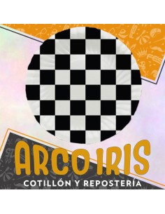 Carreras Plato Carton X 8 -