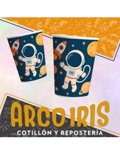 Astronauta Vasos 8 Oz X 8 -