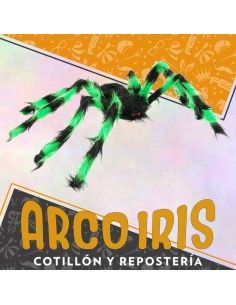 Arana Neon 8x86x16.5 Cm - Halloween Party Store