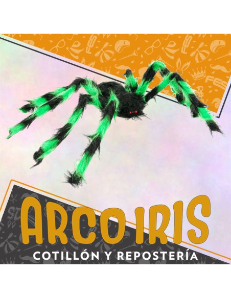 Arana Neon 8x86x16.5 Cm - Halloween Party Store