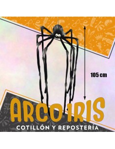 Arana Patas Largas 105x45x23 Cm - Halloween Party Store