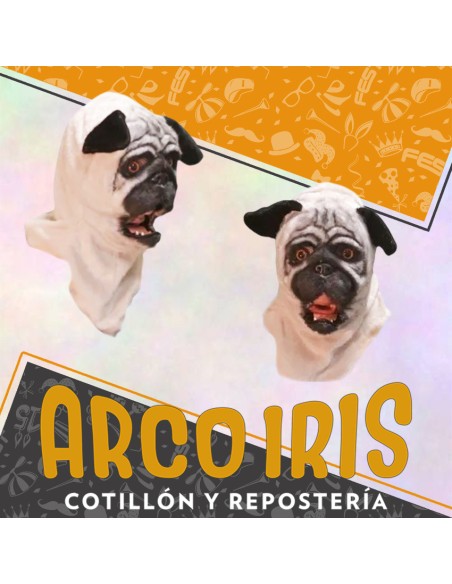 Animov Pug Mascara -halloween-