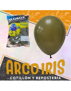 Globo Estandar 12 X 50 - Verde Palta Globox