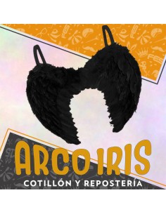 Ala Angel Plumas Negra Xu - Party Store