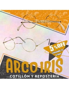 Anteojo Papa Noel Xu +12-5%  - Redondos  Lennon-navidad-