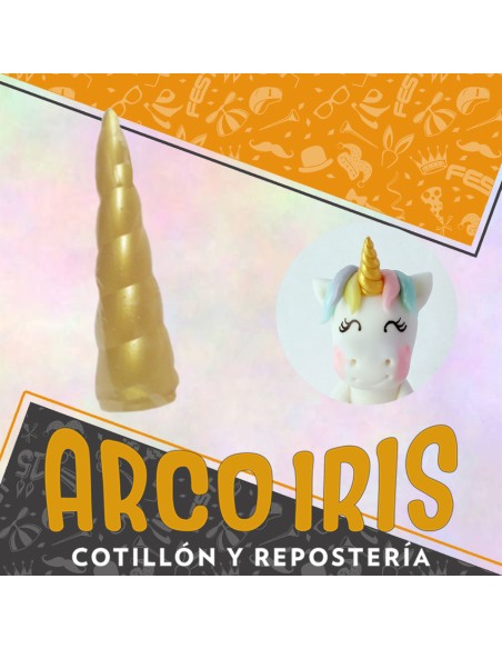 Adorno Torta Unicornio Xu - Cuerno Unicornio Stasio
