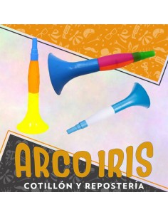 Corneta Bubu Bicolor 25 Cm Xu - Argentina Mundial Rotti