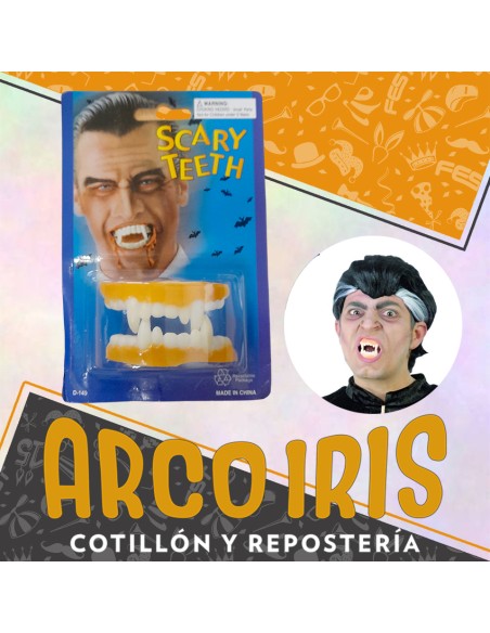 Dentadura Dracula Scary Teeth - Halloween