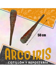 Garrote Plastico Con Puas 50 Cm - Ensangretado Halloween Nacional Mic Mac