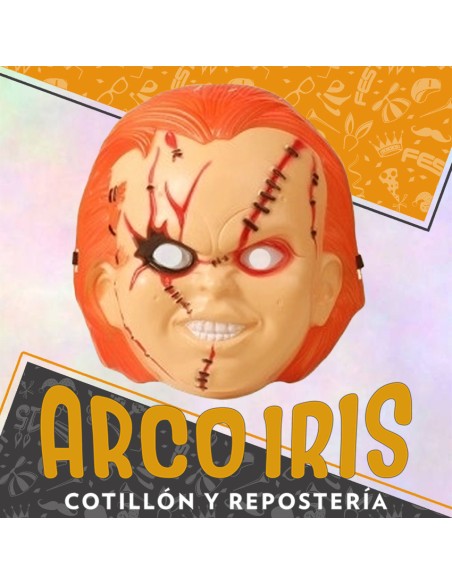 Mascara Rigida Muneco Maldito - Halloween -chucky-party Store