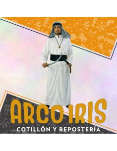 Disfraz Adulto Jeque Arabe Xu - Halloween Candela