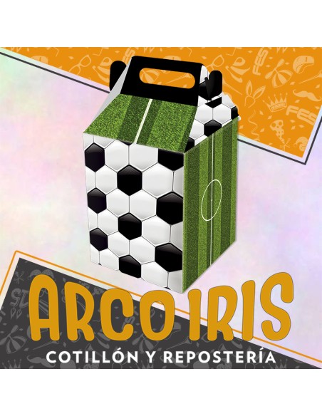 Futbol Caja Feliz X 6 - Sorpresa Grande Equipos Futbol-cotillon Otero Fest Copack-