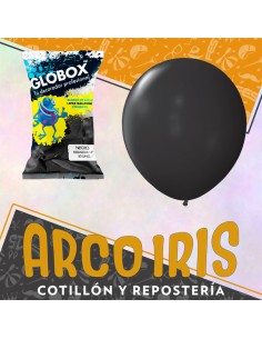 Globo Estandar 20 X 10 Negro - Globox