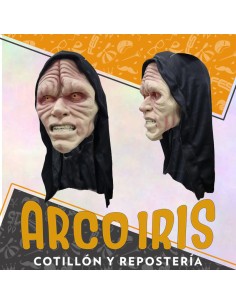 Latex Mascara Sr. Oscuro  - Halloween Party Store