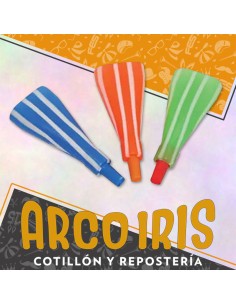 Corneta Chata Xu - Fluo/argentina +10-10% Promo Por Cantidad Mundial Rotti