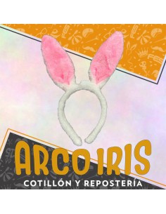 Vincha Orejas Coneja Peluche