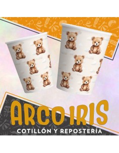 Ositos Vasos 8 Oz X 8 -