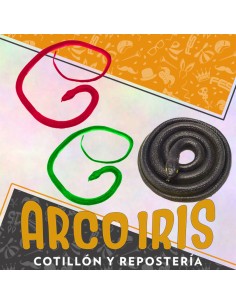 Viborita Xl X 6 Negras O Surtidas De Color-halloween-patrimar