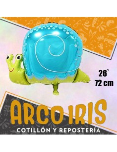 Mylar 26 Caramelo Xu - 72 Cm-con Carita- Premium Candy Globo Metalizado Papel