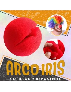 Nariz Payaso Goma Espuma 25 U.-bolsa Cerrada -clown
