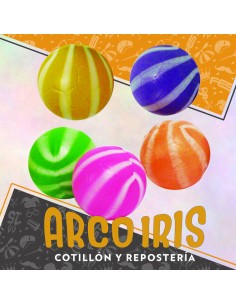 Pelota Bicolor Mediana X 12 - Rotti/cottired