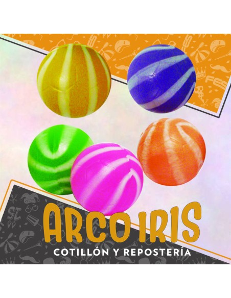 Pelota Bicolor Mediana X 12 - Rotti/cottired