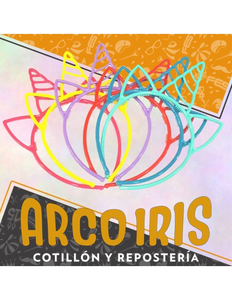 Vincha Unicornio X 6 - Color Surtido Rotti