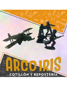 Soldados X 12 - Con Avion Grande Stasio