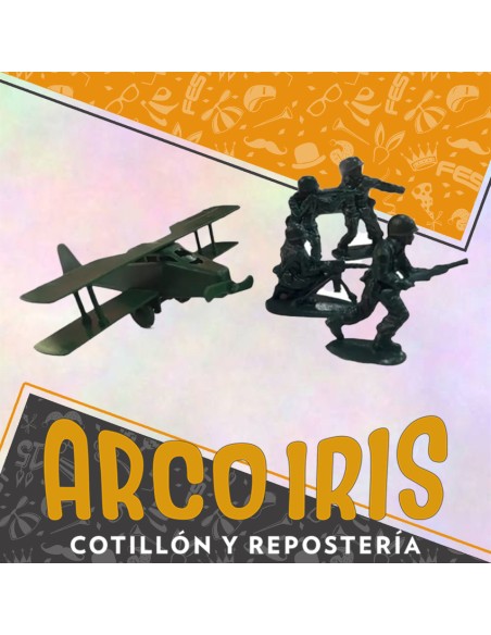 Soldados X 12 - Con Avion Grande Stasio