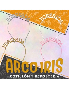 Vincha Egresada Varios Colores Egresado Upd