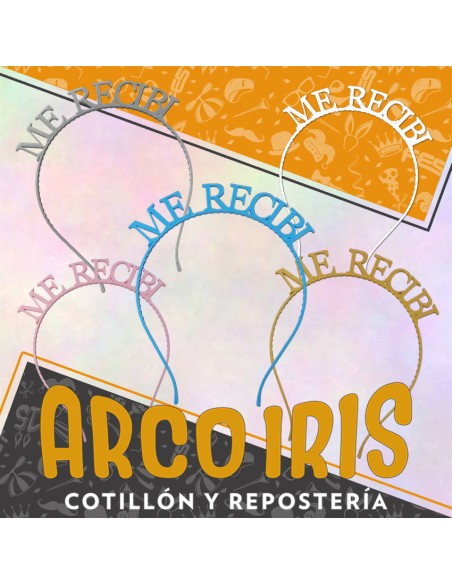 Vincha Me Recibi Varios Colores Egresado Upd