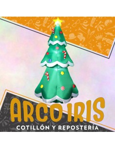 Inflable Arbol De Navidad  2.40 Mt Altura - Party Store-navidad-