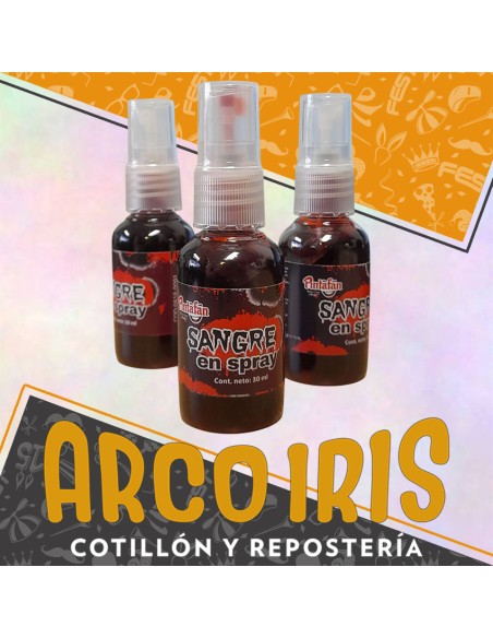 Sangre En Spray 30 Ml Xu  Artificial Halloween Pintafan