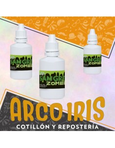 Sangre Zombie 20 Ml Pote X 50 U. Verde Artificial -halloween Pintafan