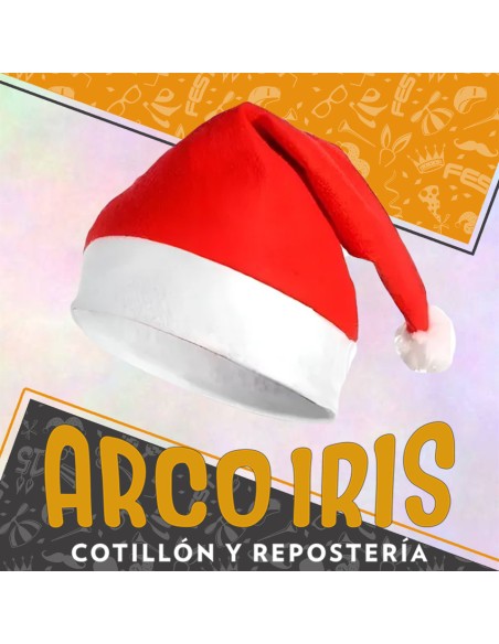 Gorro Papa Noel Pano X 12      +5-5% Promo Automatica    Navidad