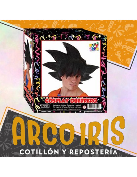 Peluca Cosplay Guerrero Xu - Dragon Ball Party Store Liquidacion