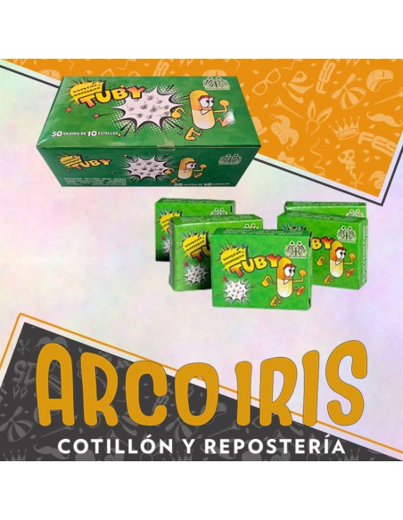 Estallos Tuby Caja 50 X 10 - Party Store