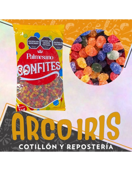 Confites Frutal Gotitas De Amor X Kg - Piedrita Ascua