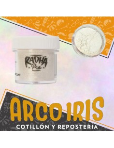 Colorante En Polvo Blanco Perlado Xu - 4 Gr Radha Pascua