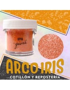 Givre Comestible Naranja X10 De 4 Gr -radha -gliter-pascua