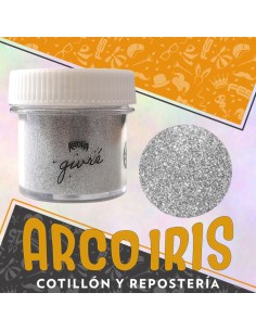 Givre Comestible Plateado X10 De 4 Gr -radha -gliter-pascua